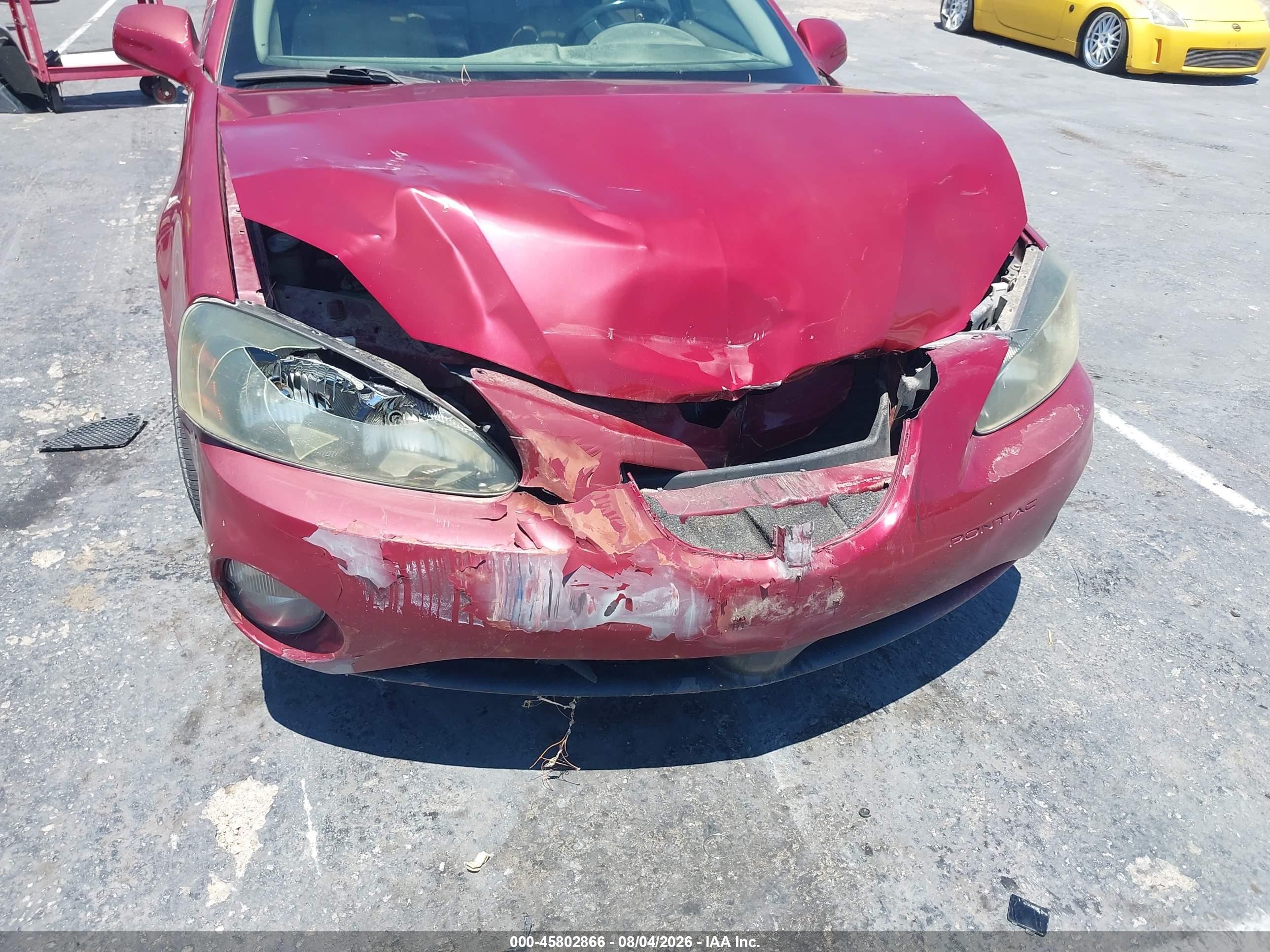2004 Pontiac Grand Prix Gt2 Red vin: 2G2WS522041138507
