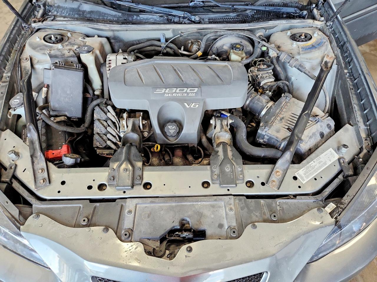 2004 Pontiac Grand Prix Gt2 Серый vin: 2G2WS522041292537