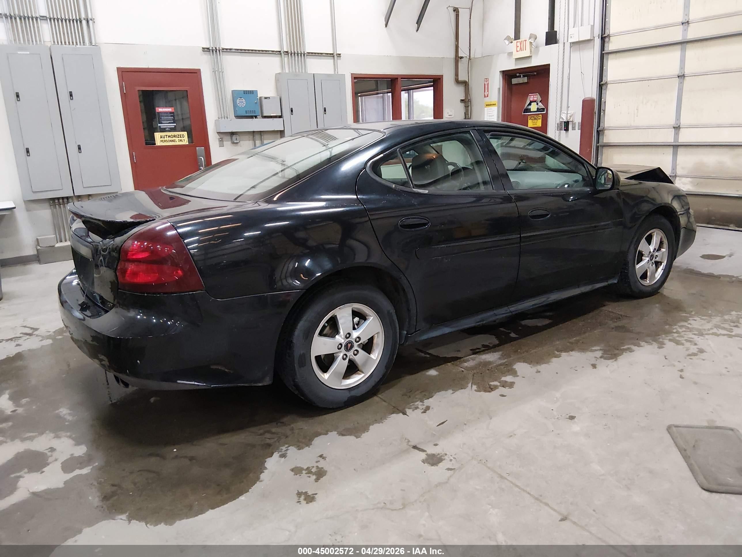 2005 Pontiac Grand Prix Gt Black vin: 2G2WS522051339809