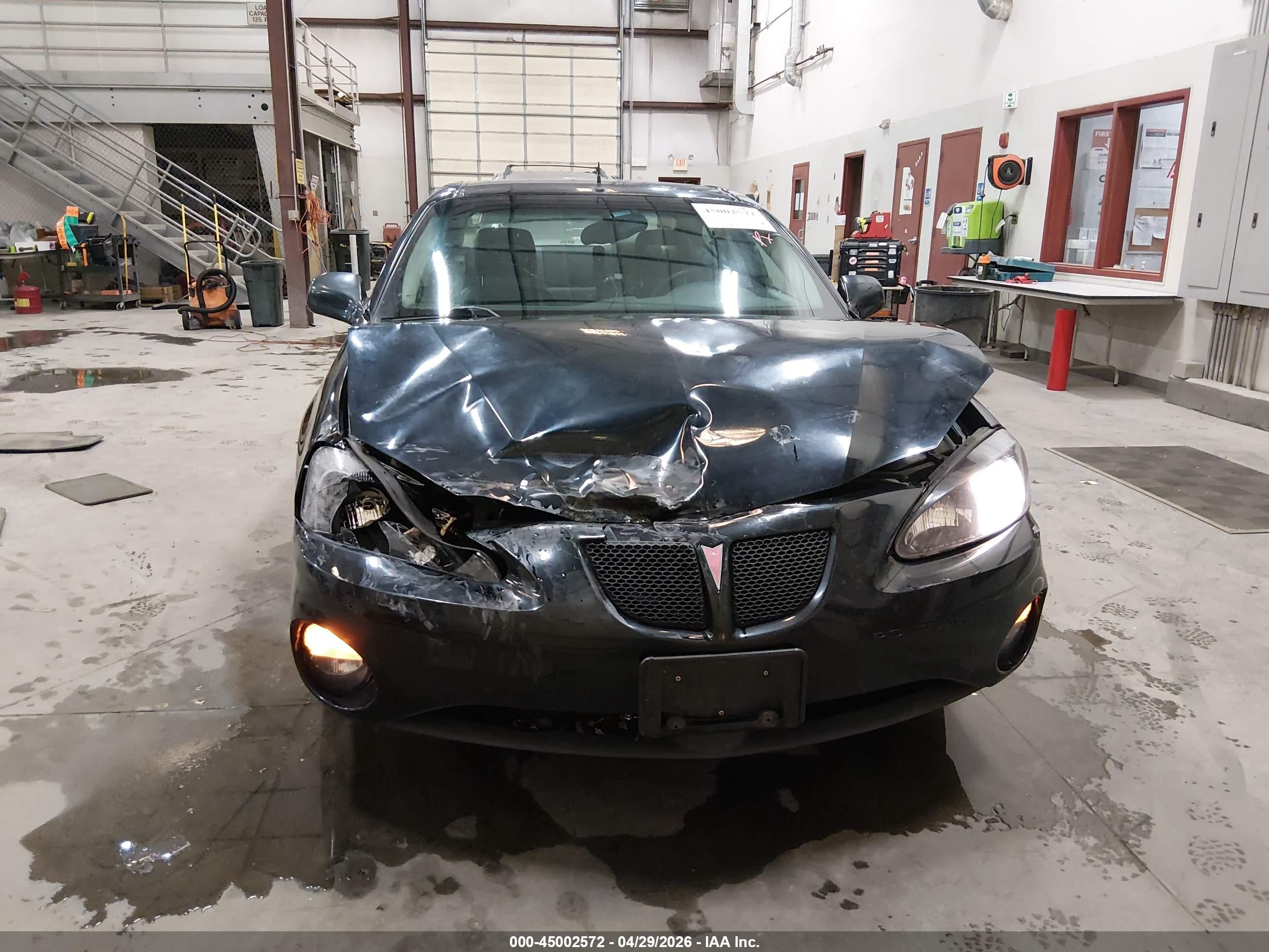 2005 Pontiac Grand Prix Gt Black vin: 2G2WS522051339809