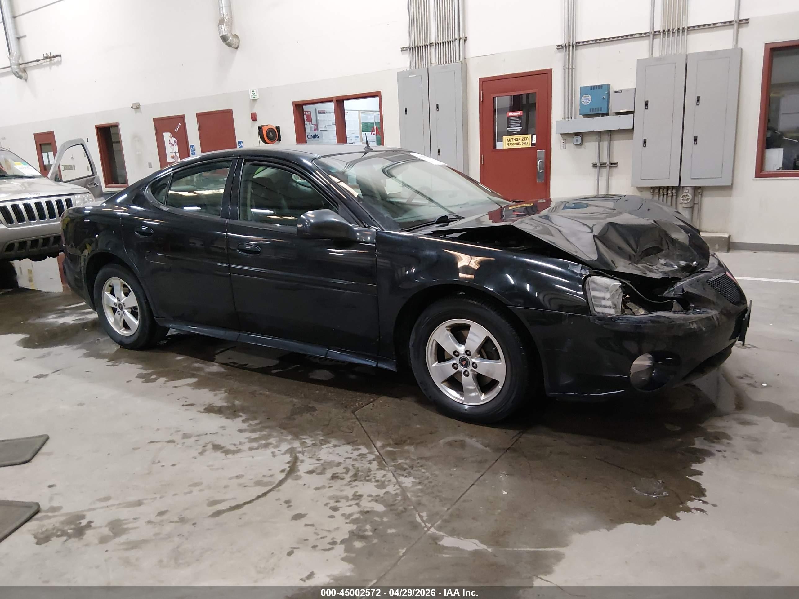 2005 Pontiac Grand Prix Gt Black vin: 2G2WS522051339809
