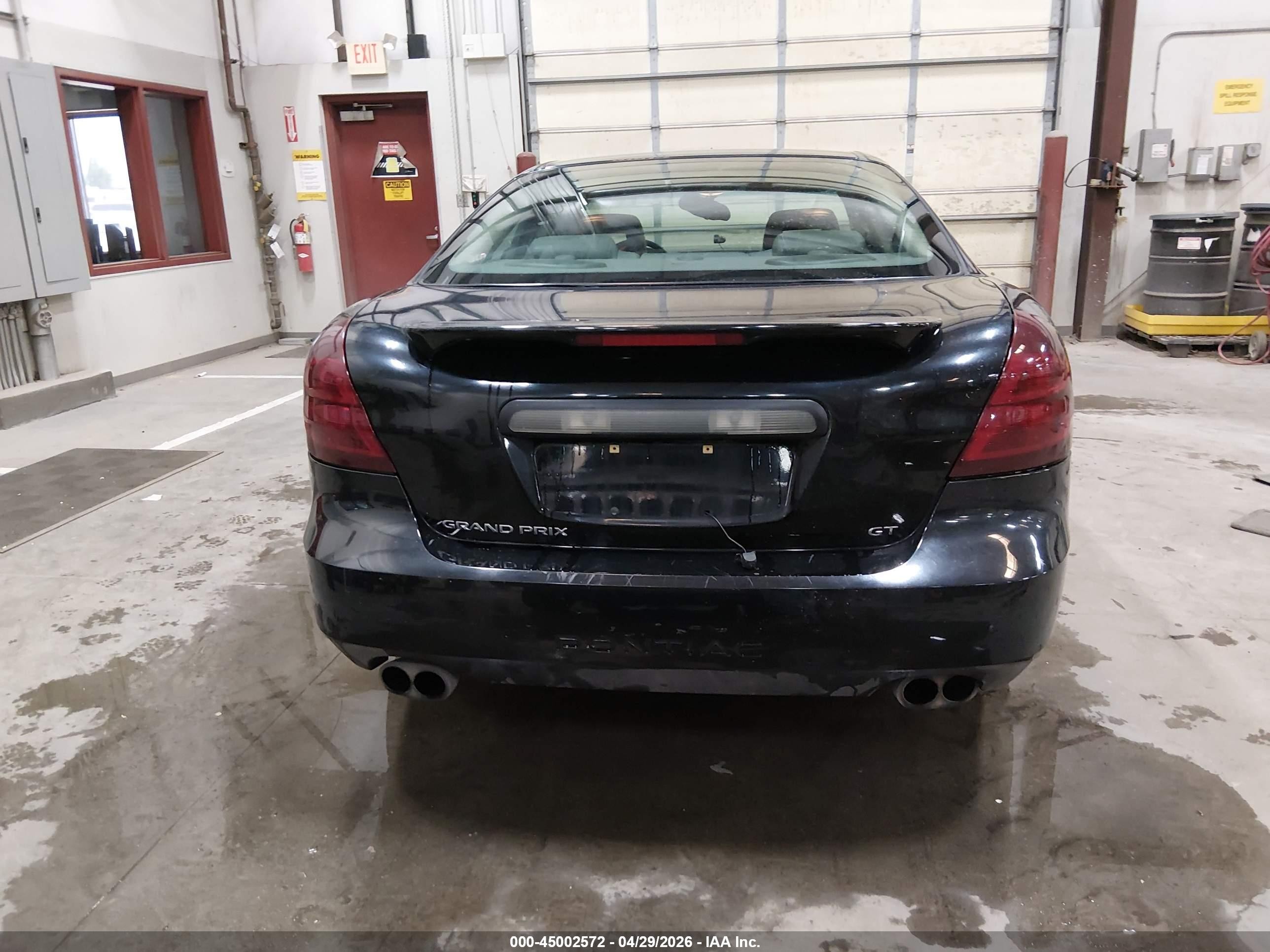 2005 Pontiac Grand Prix Gt Black vin: 2G2WS522051339809