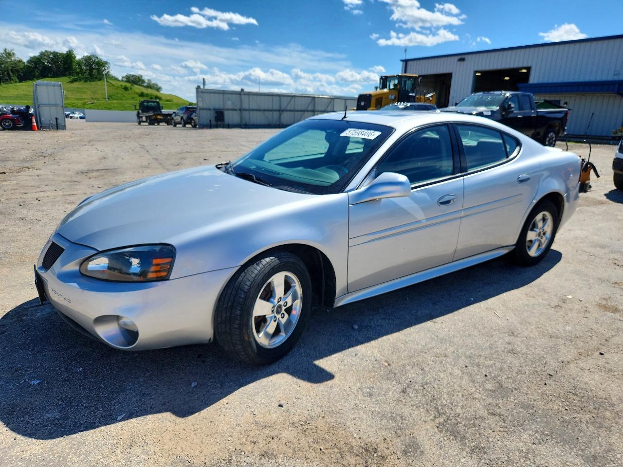 2005 Pontiac Grand Prix Gt Silver vin: 2G2WS522351191770