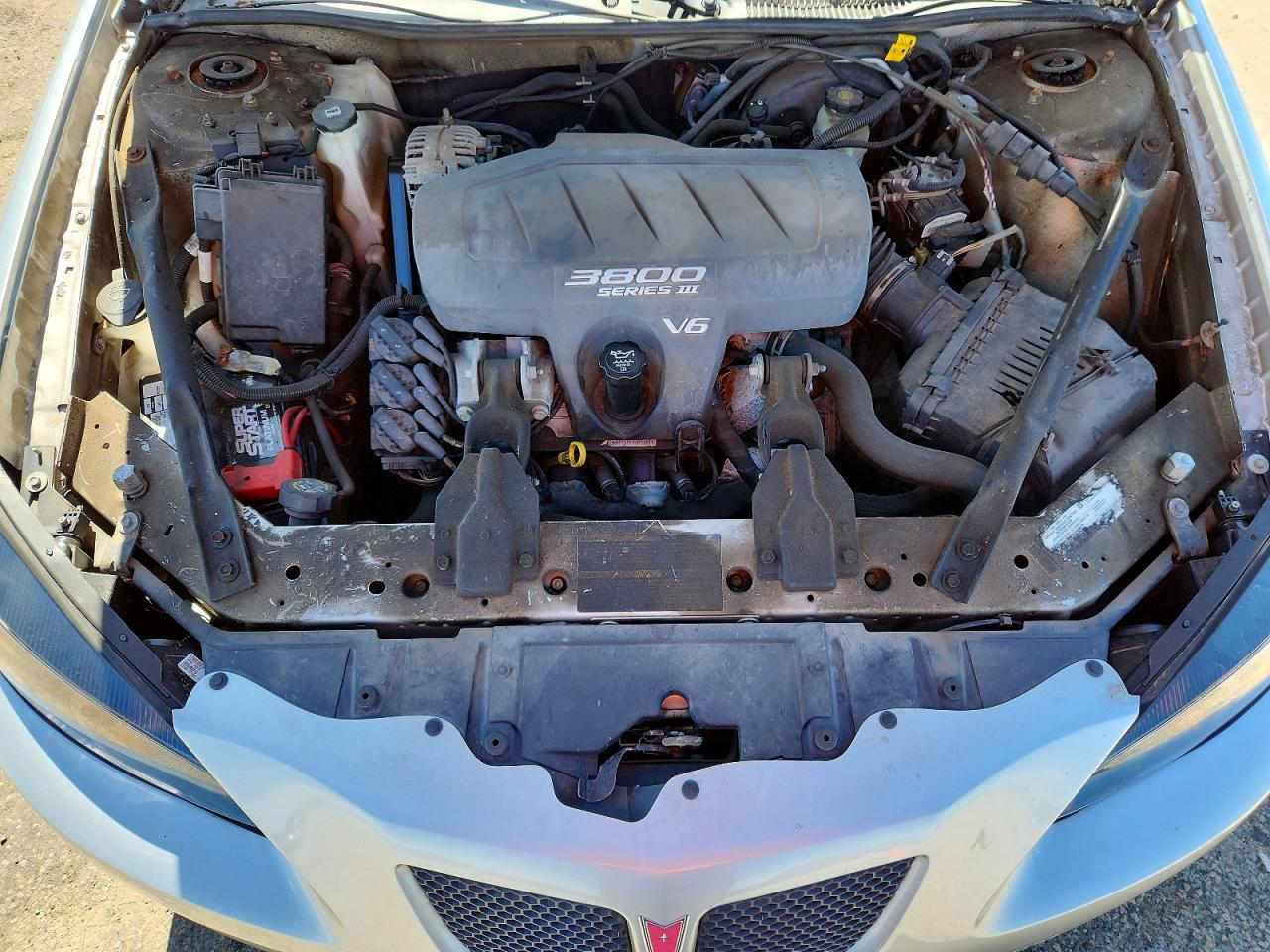 2005 Pontiac Grand Prix Gt Silver vin: 2G2WS522351191770
