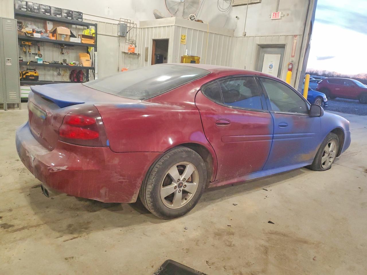 2005 Pontiac Grand Prix Gt Burgundy vin: 2G2WS522551342611