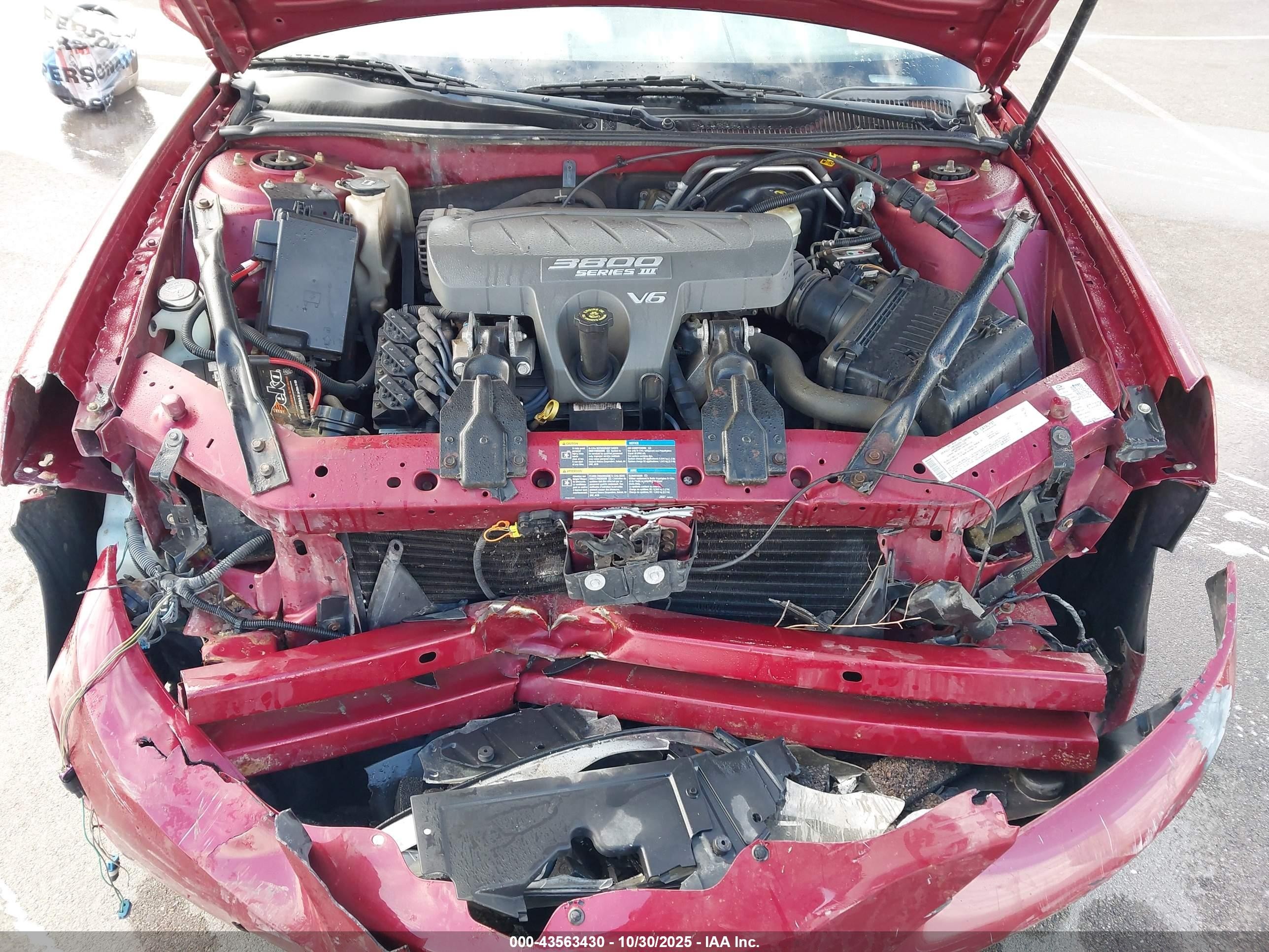 2005 Pontiac Grand Prix Gt Red vin: 2G2WS522551349459