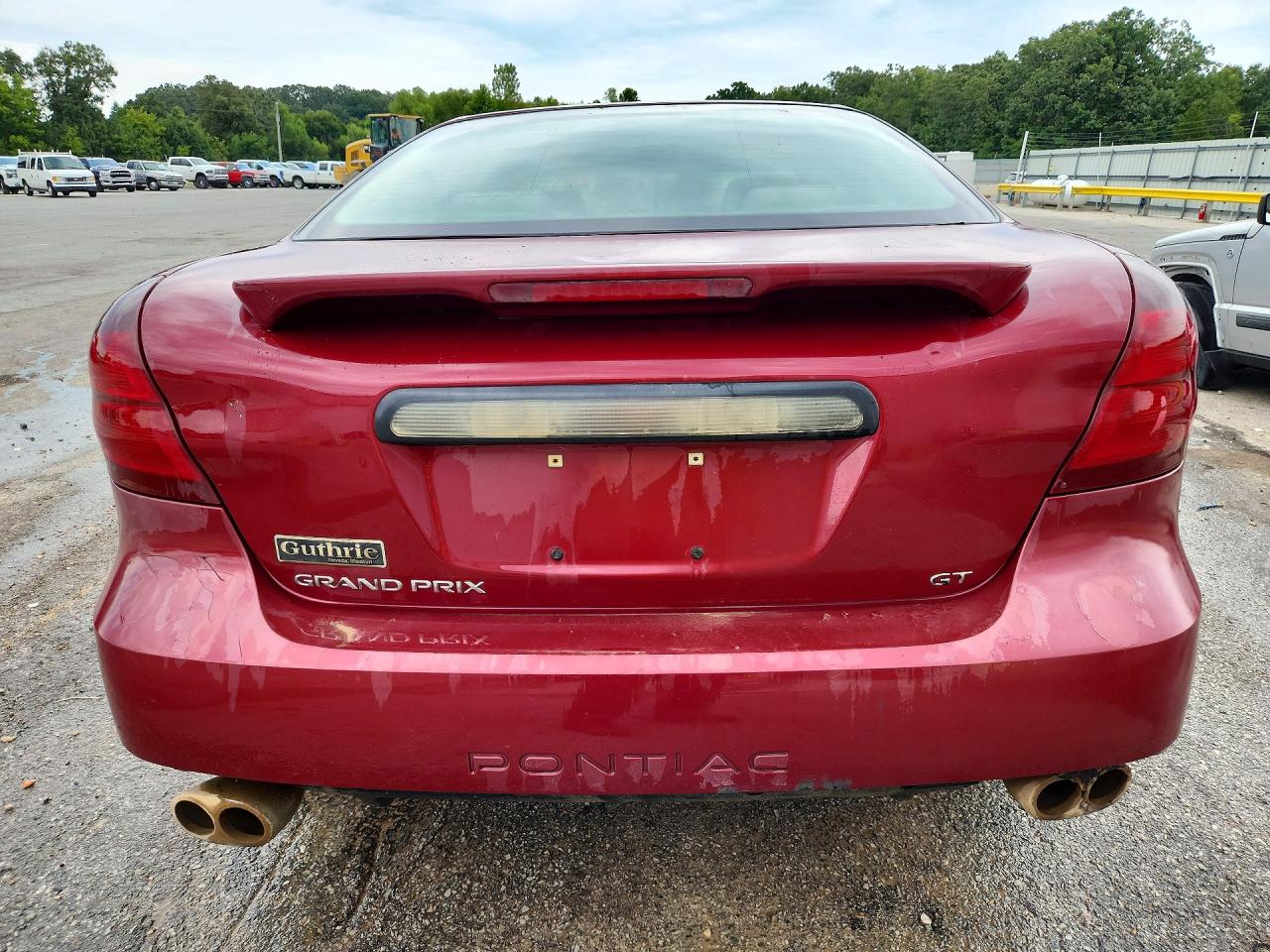 2005 Pontiac Grand Prix Gt Бордовый vin: 2G2WS522751139090