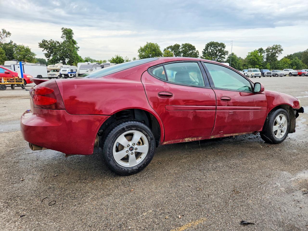 2005 Pontiac Grand Prix Gt Бордовый vin: 2G2WS522751139090