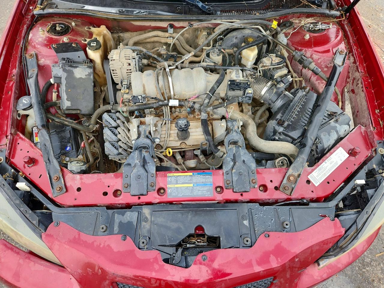 2005 Pontiac Grand Prix Gt Бордовый vin: 2G2WS522751139090