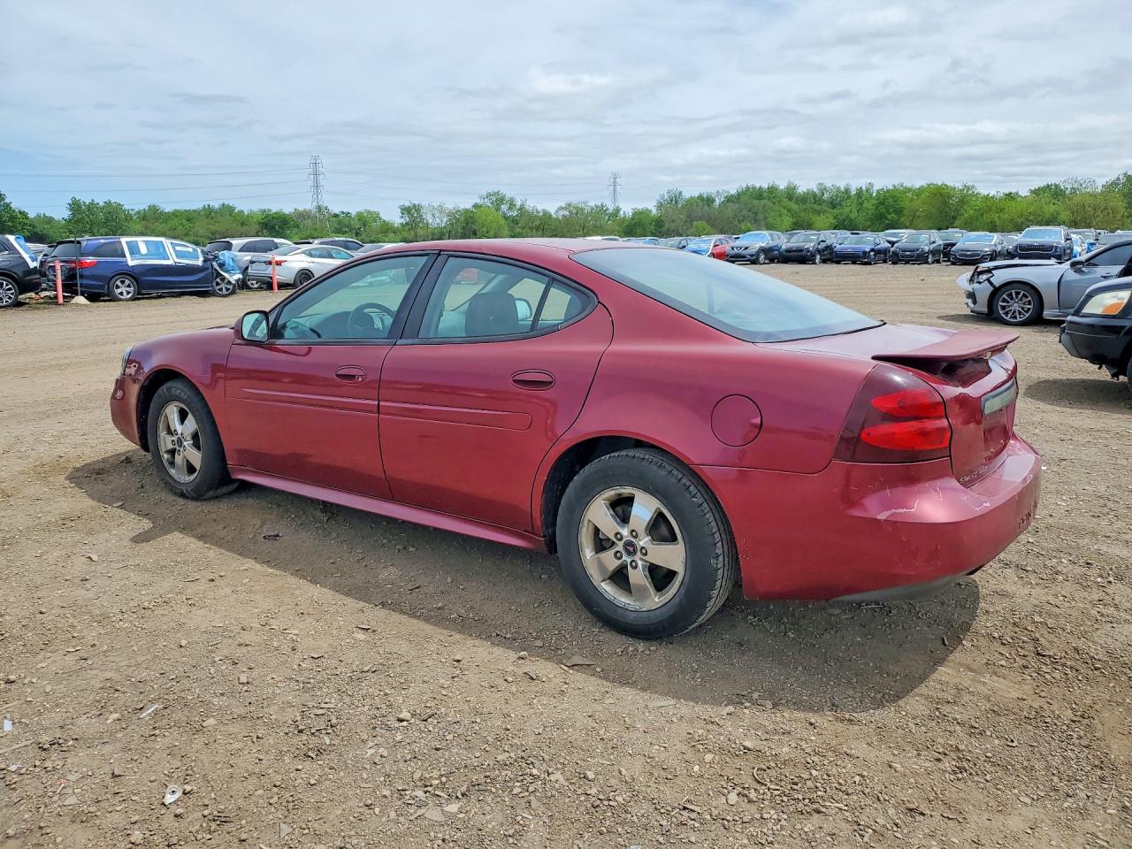 2005 Pontiac Grand Prix Gt Maroon vin: 2G2WS522951164539
