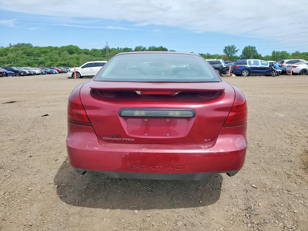2005 Pontiac Grand Prix Gt Maroon vin: 2G2WS522951164539
