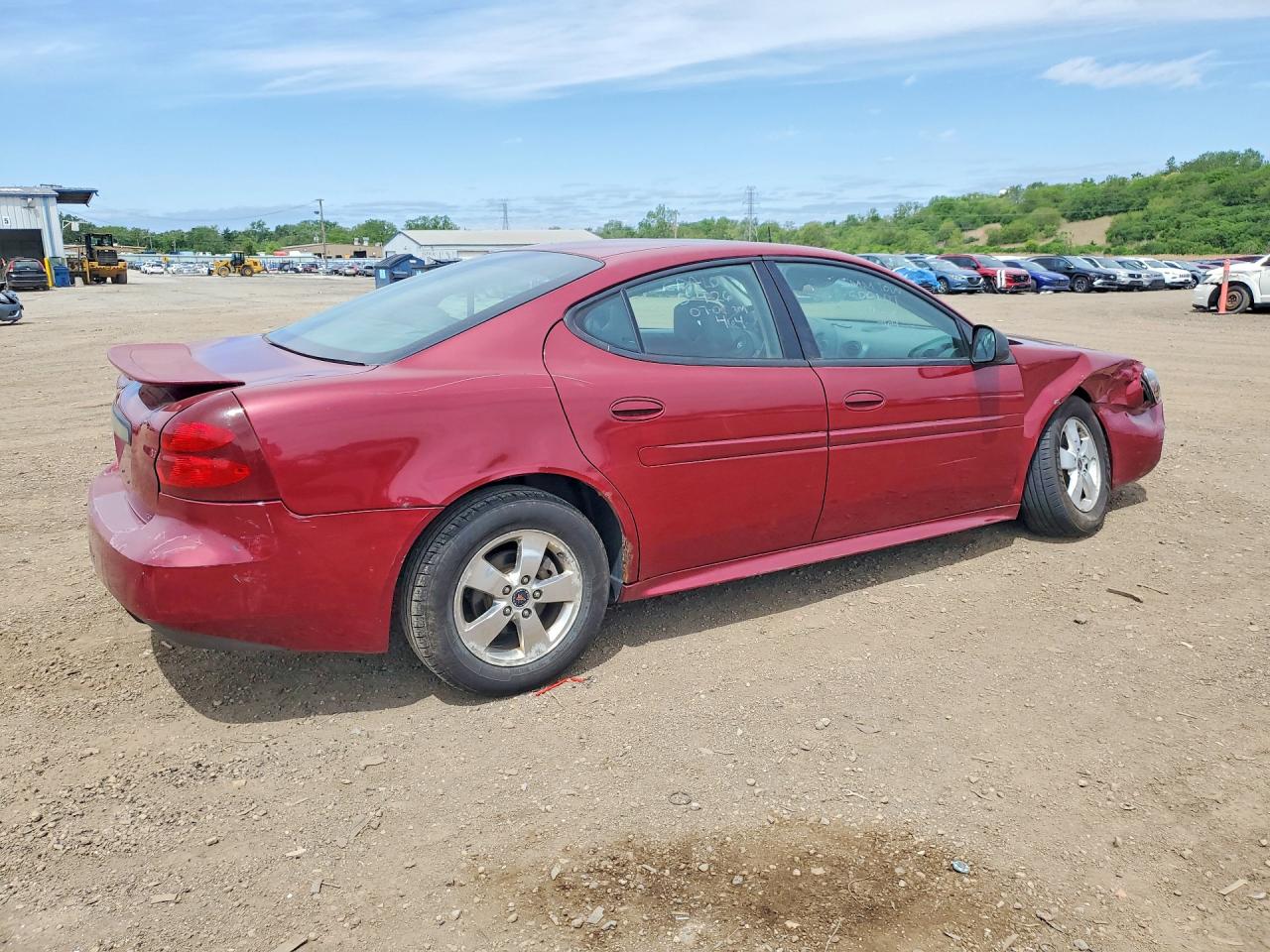 2005 Pontiac Grand Prix Gt Maroon vin: 2G2WS522951164539