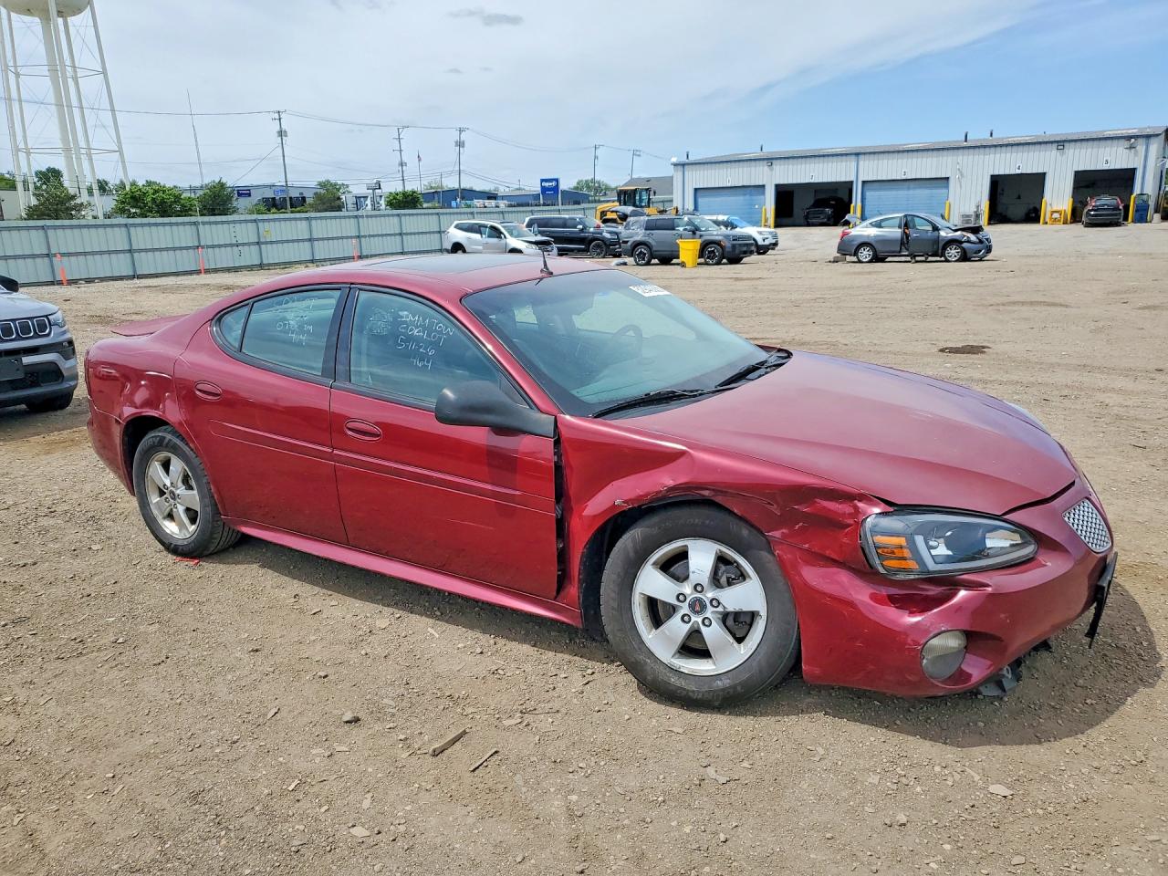 2005 Pontiac Grand Prix Gt Maroon vin: 2G2WS522951164539