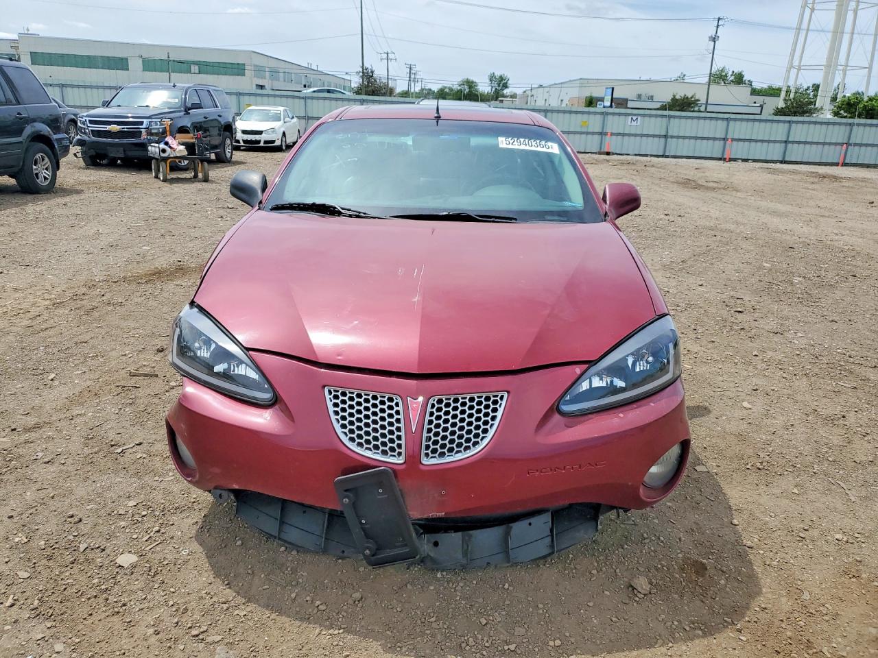 2005 Pontiac Grand Prix Gt Maroon vin: 2G2WS522951164539