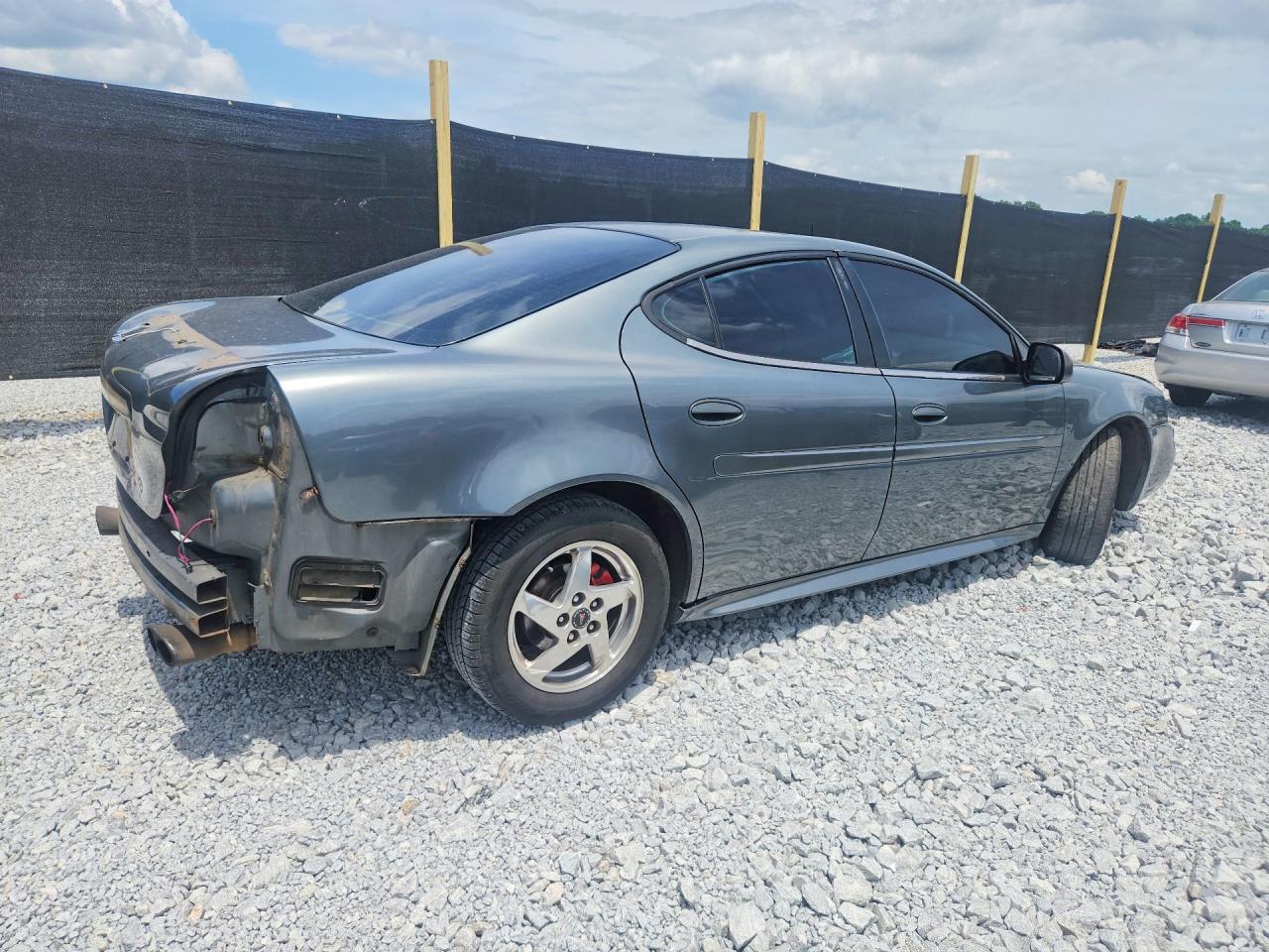 2004 Pontiac Grand Prix Gt2 Gray vin: 2G2WS522X41351450