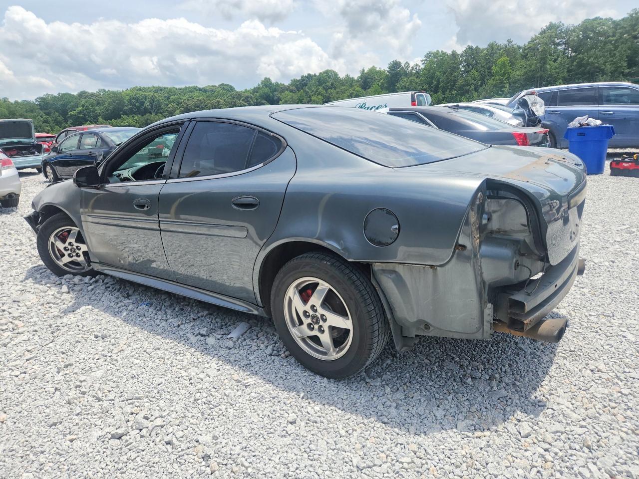 2004 Pontiac Grand Prix Gt2 Gray vin: 2G2WS522X41351450