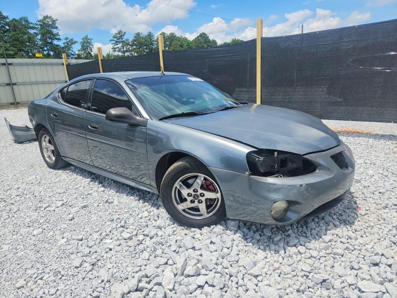 2004 Pontiac Grand Prix Gt2 Gray vin: 2G2WS522X41351450