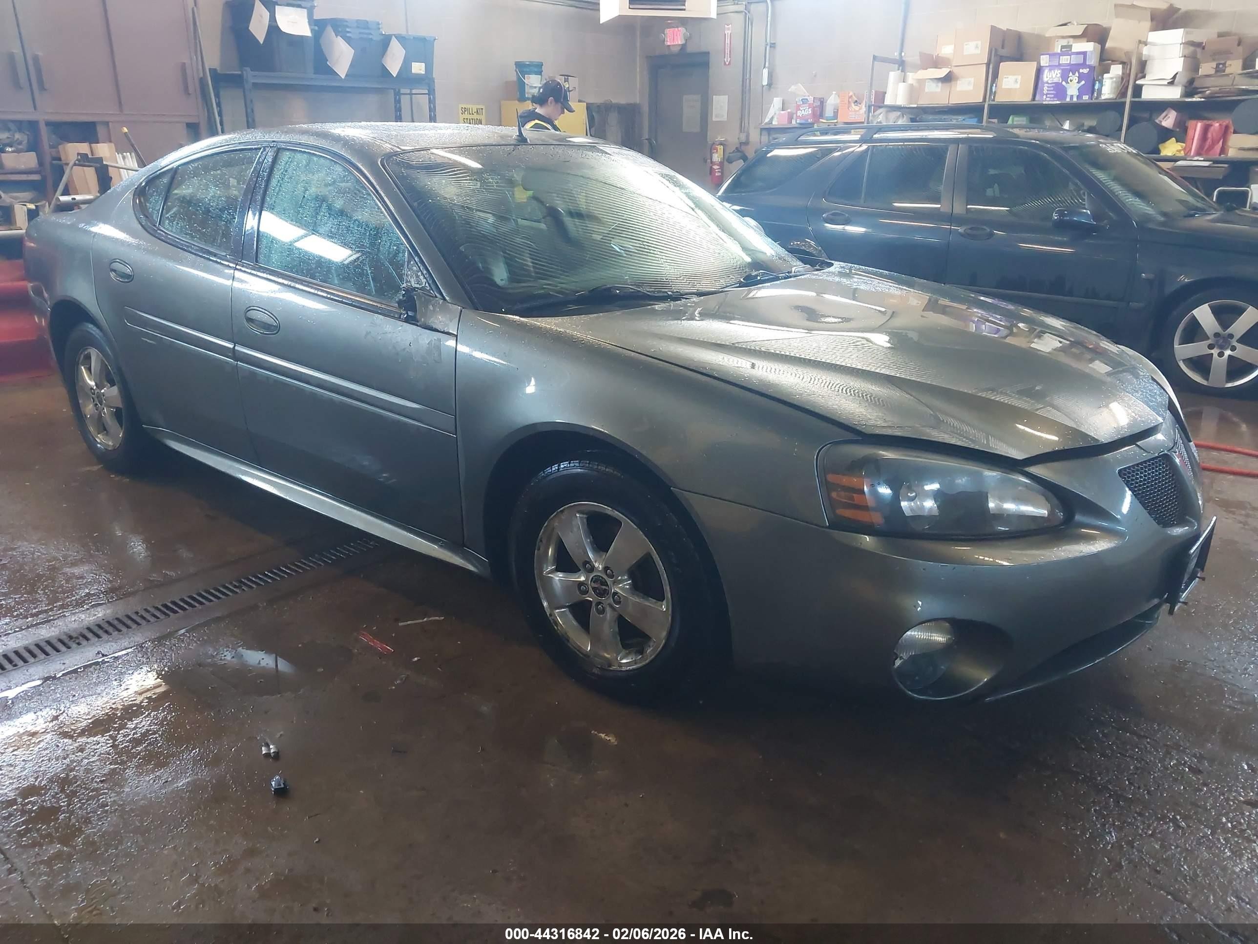 2005 Pontiac Grand Prix Gt Gray vin: 2G2WS522X51245209