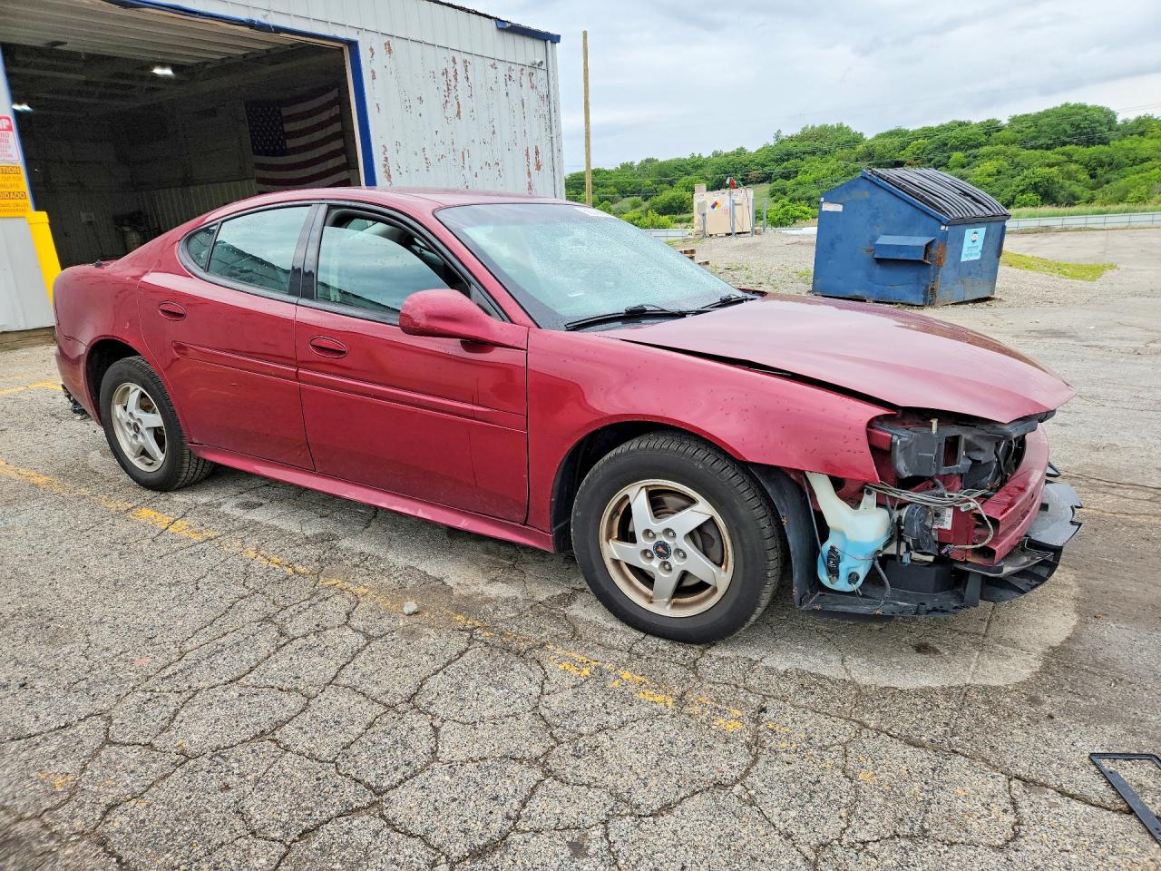 2004 Pontiac Grand Prix Gt2 Maroon vin: 2G2WS542041361563