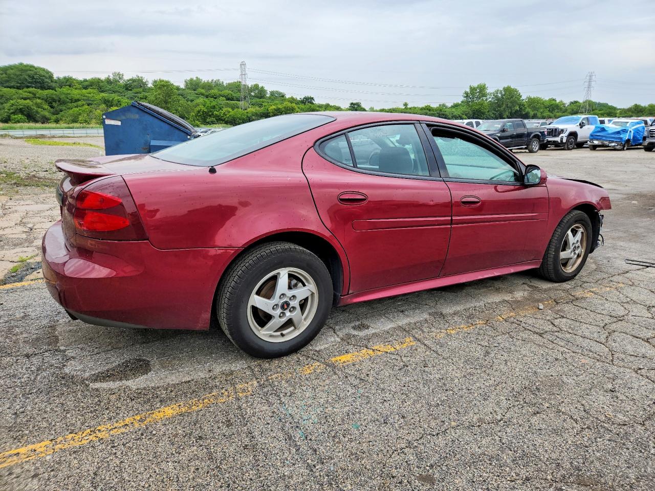 2004 Pontiac Grand Prix Gt2 Maroon vin: 2G2WS542041361563