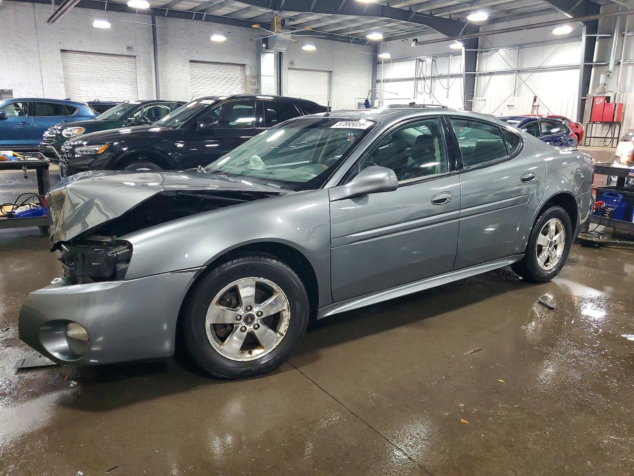 2005 Pontiac Grand Prix Gt Gray vin: 2G2WS542051153880