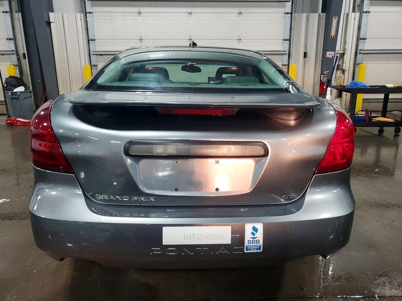 2005 Pontiac Grand Prix Gt Gray vin: 2G2WS542051153880