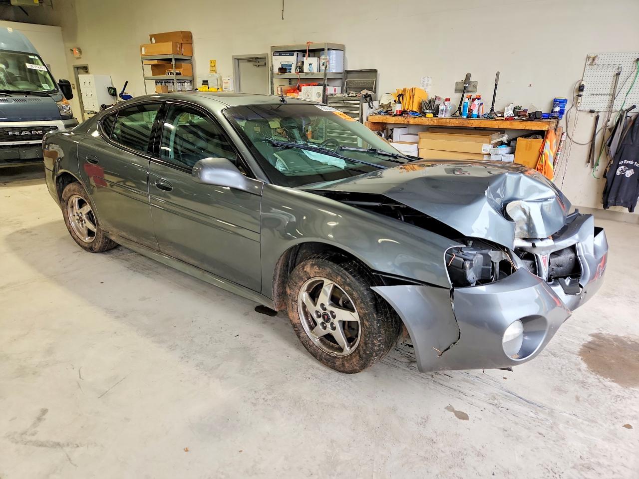 2004 Pontiac Grand Prix Gt2 Gray vin: 2G2WS542841289222