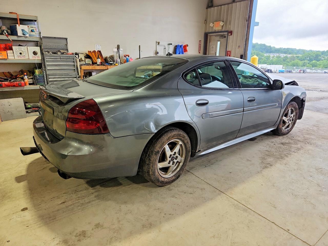 2004 Pontiac Grand Prix Gt2 Gray vin: 2G2WS542841289222
