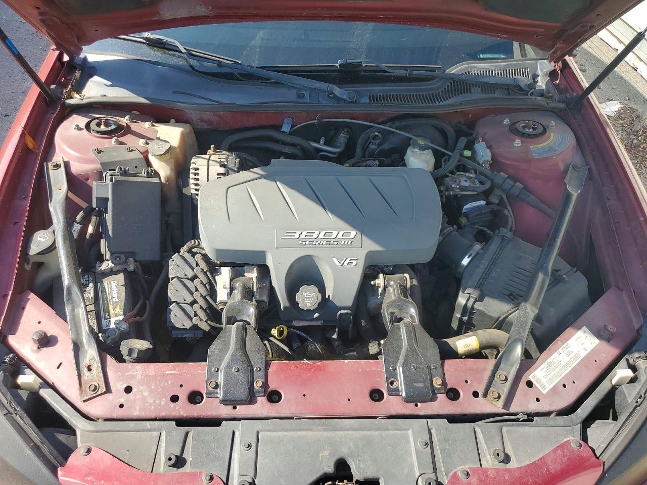 2004 Pontiac Grand Prix Gt2 Charcoal vin: 2G2WS542841329816