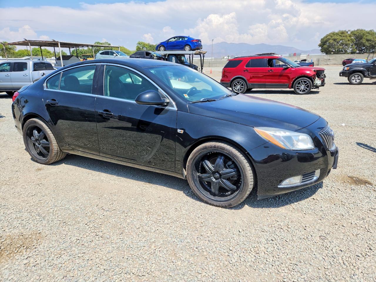 2011 Buick Regal Cxl Синий vin: 2G4G15GV0B9195001