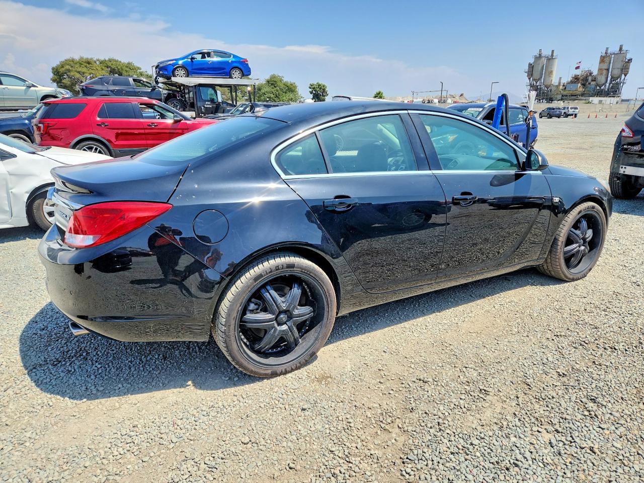 2011 Buick Regal Cxl Синий vin: 2G4G15GV0B9195001