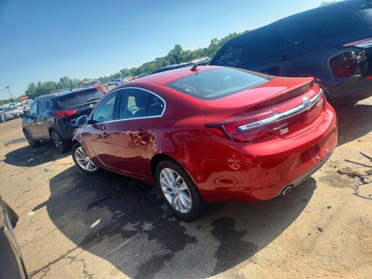 2014 Buick Regal Red vin: 2G4GK5EX0E9250844