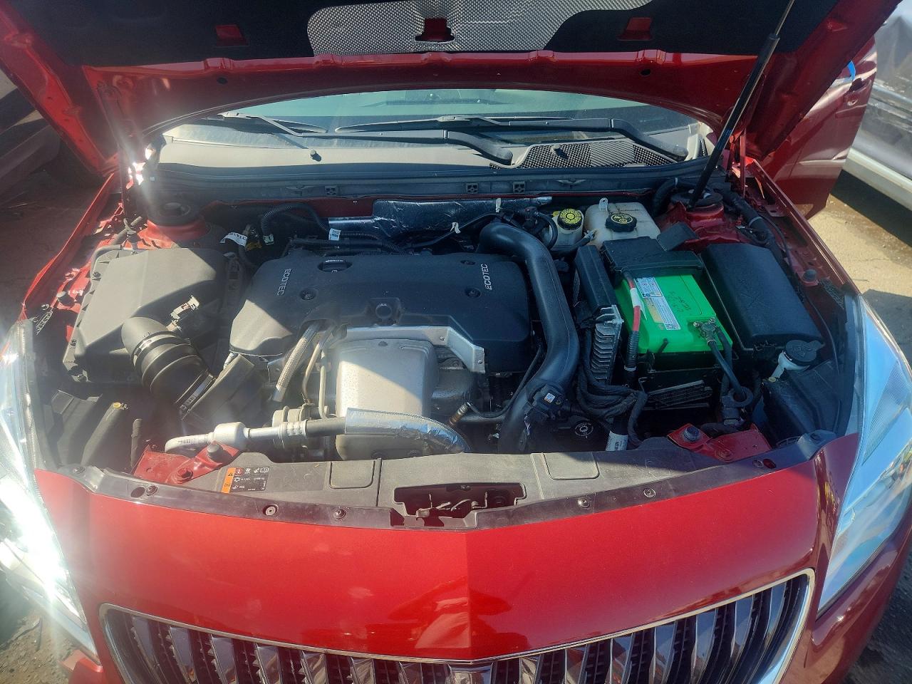 2014 Buick Regal Red vin: 2G4GK5EX0E9250844