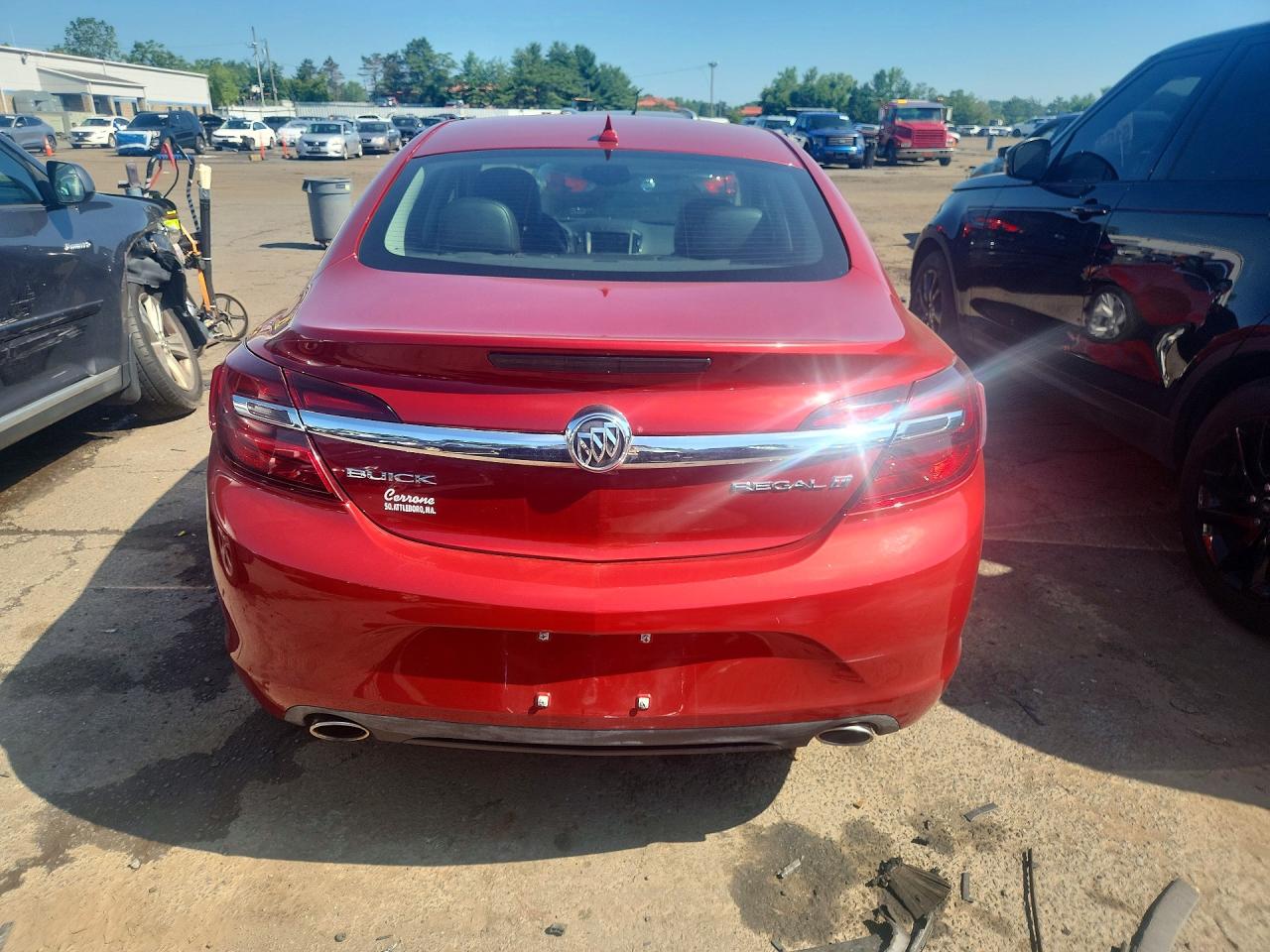 2014 Buick Regal Red vin: 2G4GK5EX0E9250844