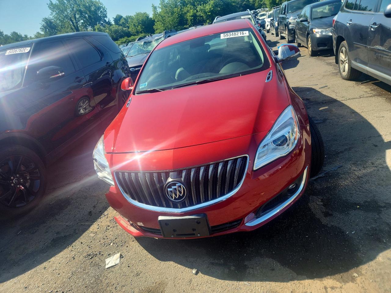 2014 Buick Regal Red vin: 2G4GK5EX0E9250844