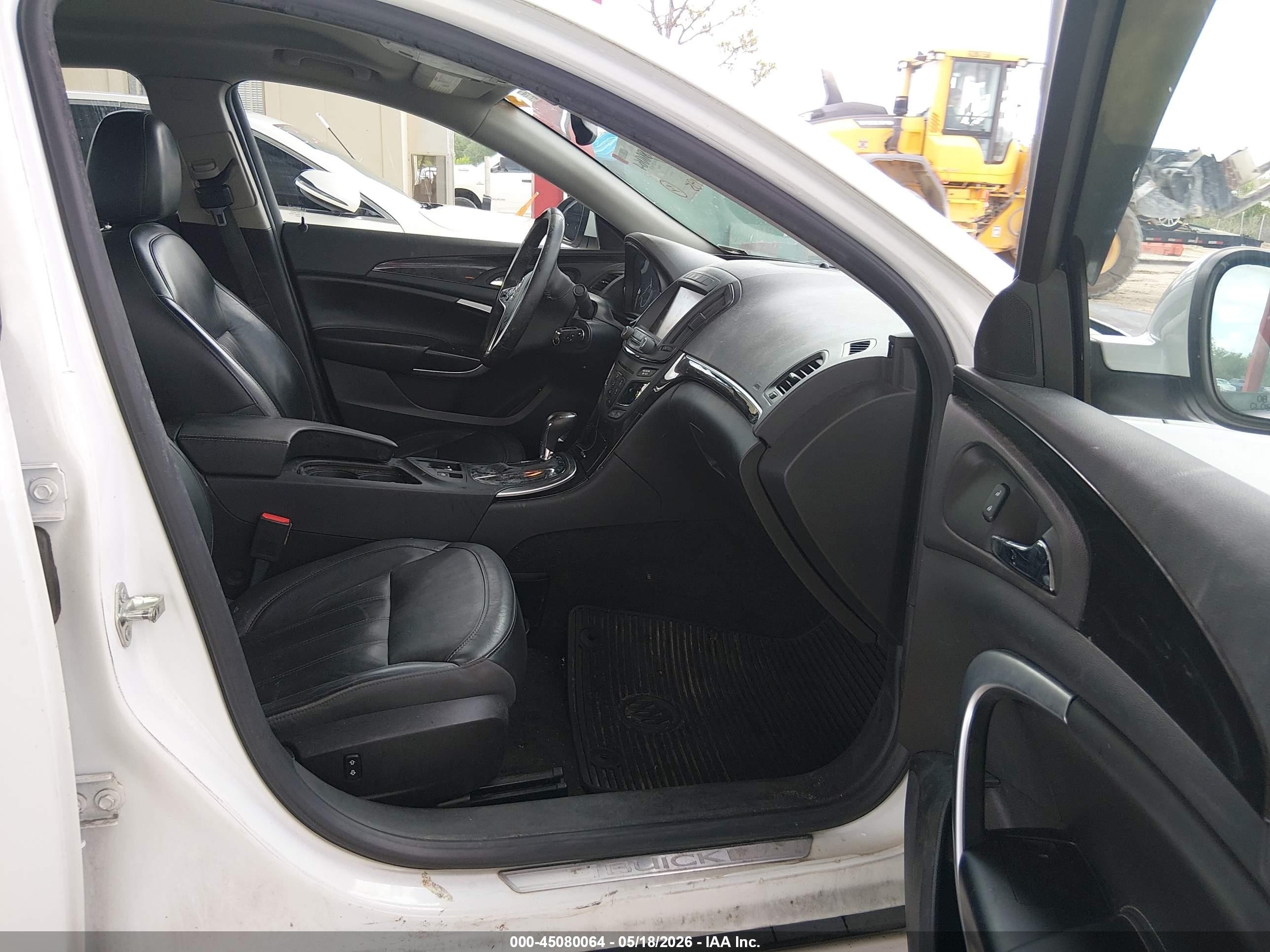 2015 Buick Regal Turbo White vin: 2G4GK5EX0F9139454