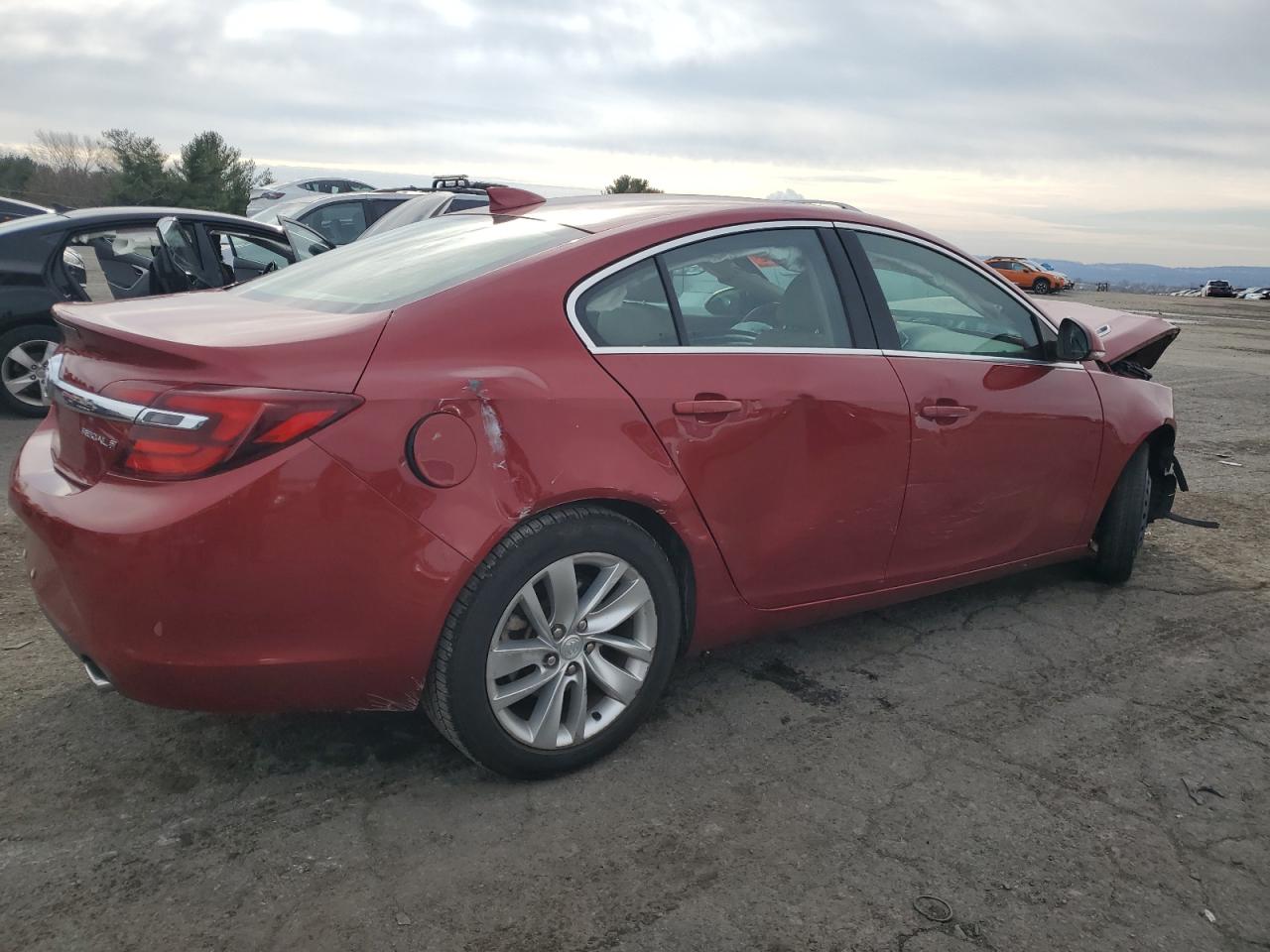 2015 Buick Regal Red vin: 2G4GK5EX0F9298085