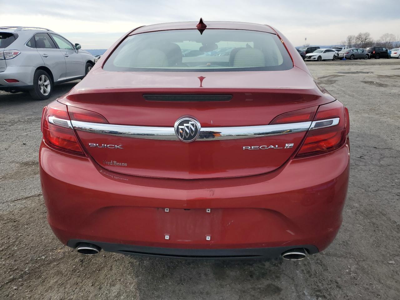 2015 Buick Regal Red vin: 2G4GK5EX0F9298085