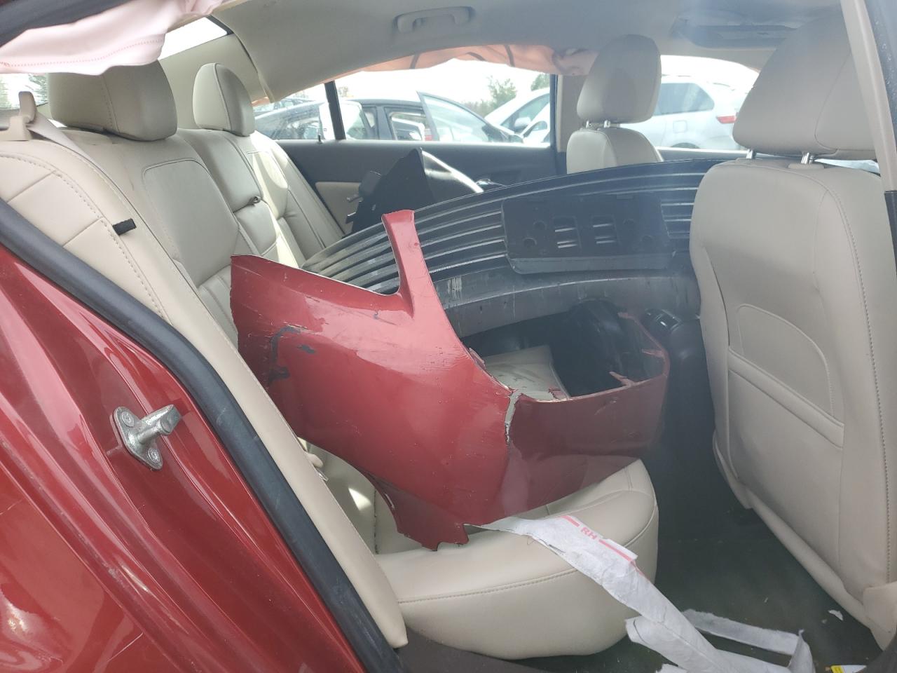 2015 Buick Regal Red vin: 2G4GK5EX0F9298085
