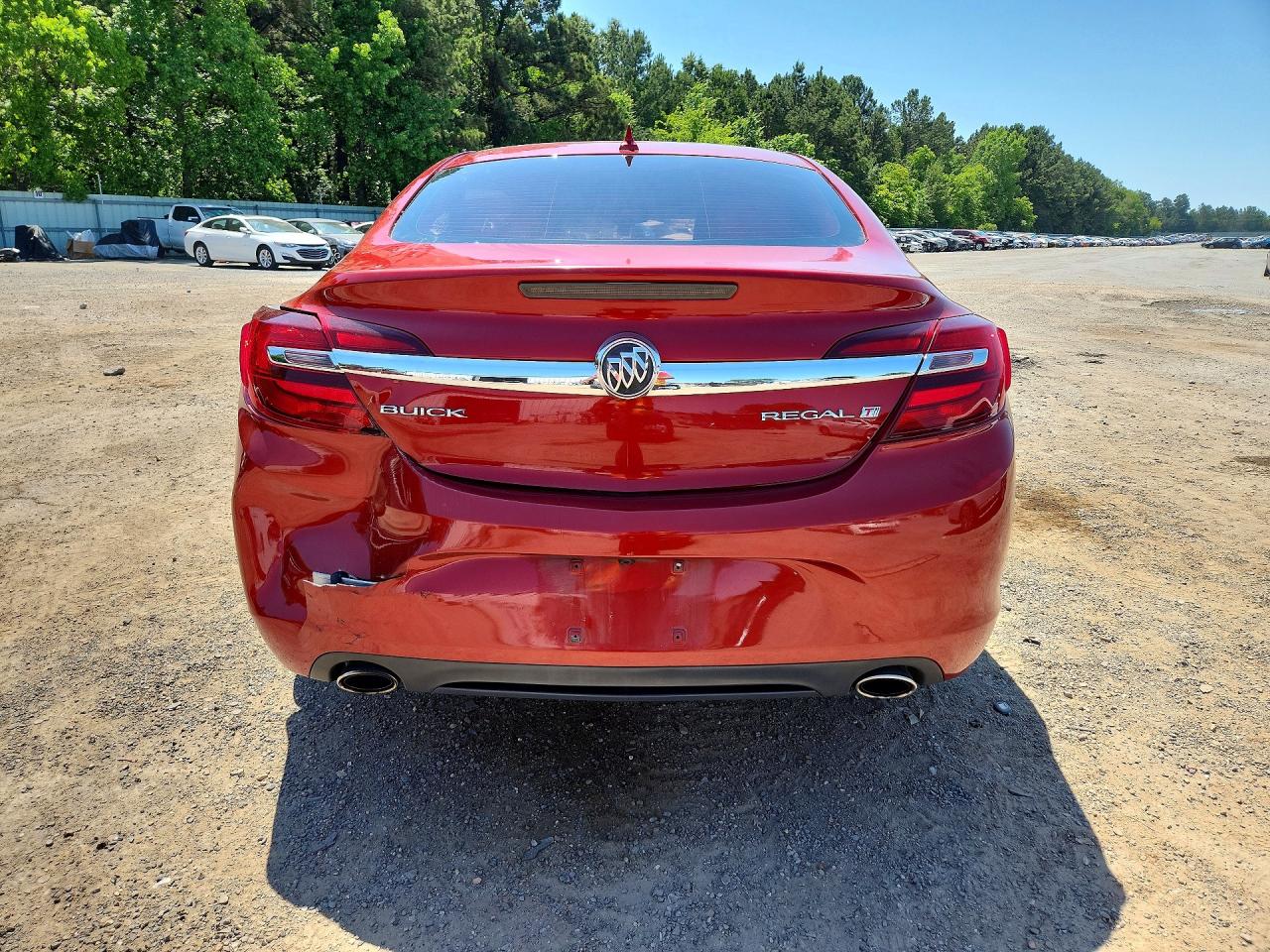 2014 Buick Regal Red vin: 2G4GK5EX1E9217318