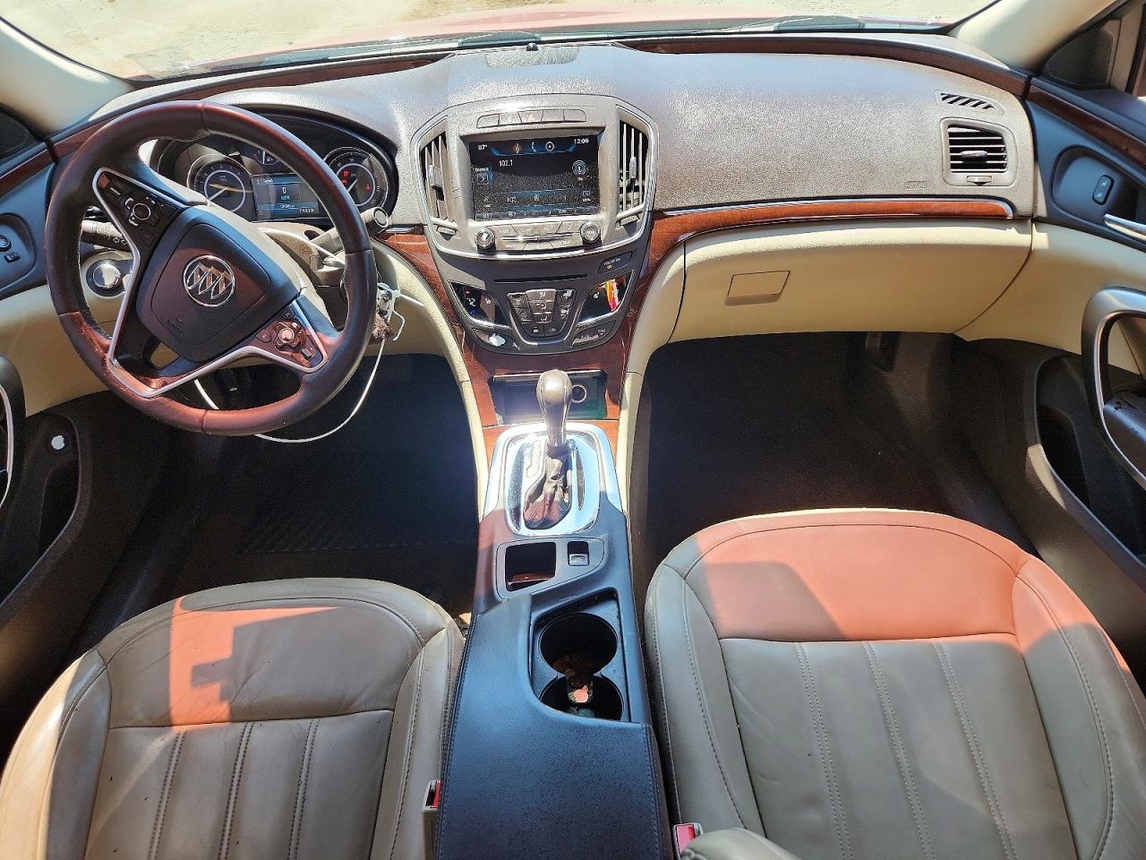 2014 Buick Regal Red vin: 2G4GK5EX1E9217318