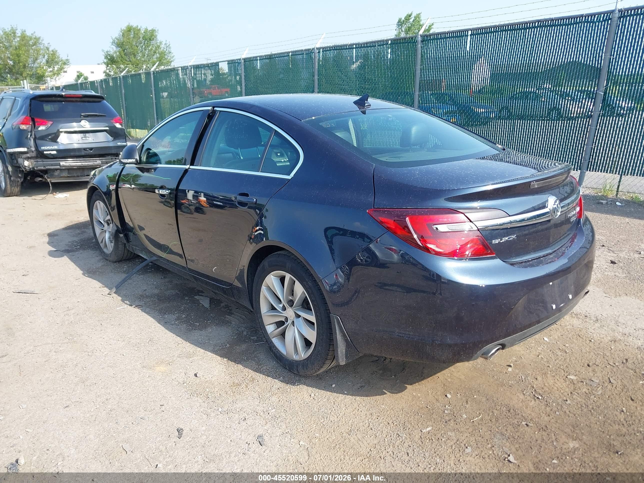2014 Buick Regal Turbo Dark Blue vin: 2G4GK5EX2E9256046