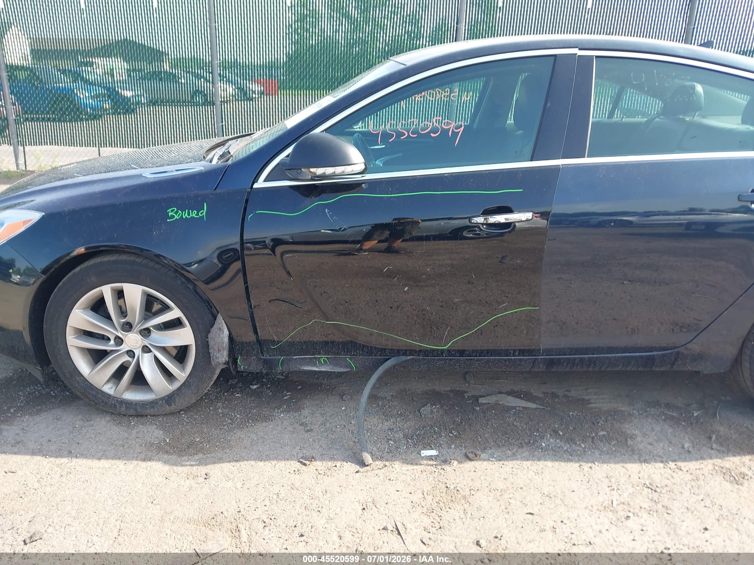 2014 Buick Regal Turbo Dark Blue vin: 2G4GK5EX2E9256046