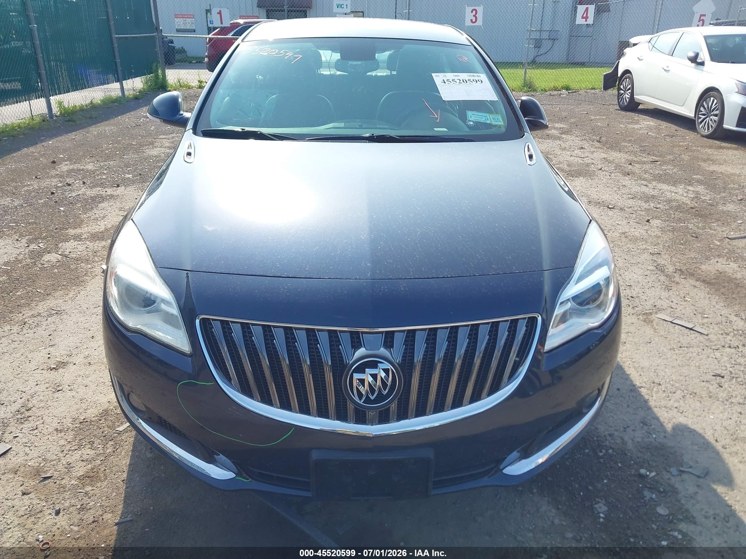 2014 Buick Regal Turbo Dark Blue vin: 2G4GK5EX2E9256046