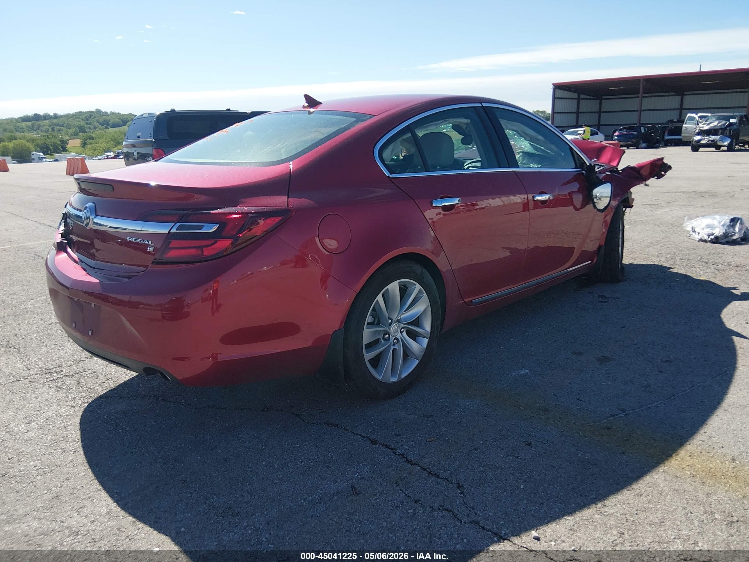 2014 Buick Regal Turbo Red vin: 2G4GK5EX4E9223842