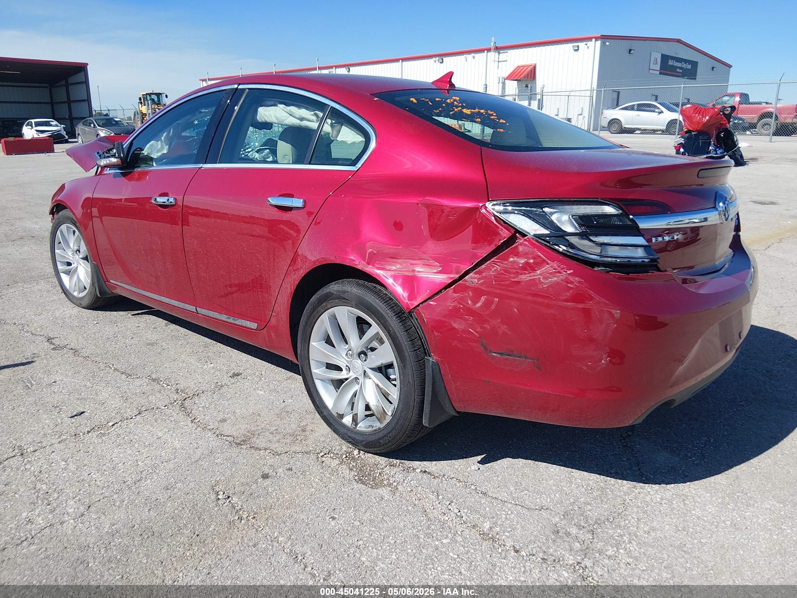 2014 Buick Regal Turbo Red vin: 2G4GK5EX4E9223842