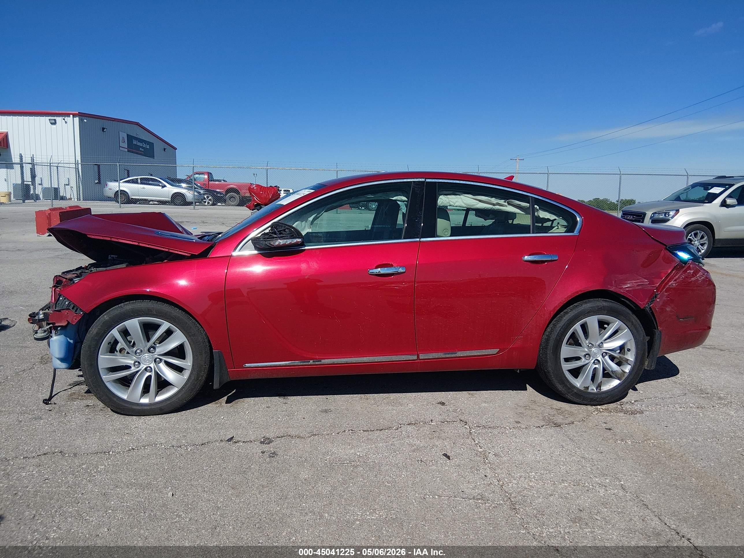 2014 Buick Regal Turbo Red vin: 2G4GK5EX4E9223842