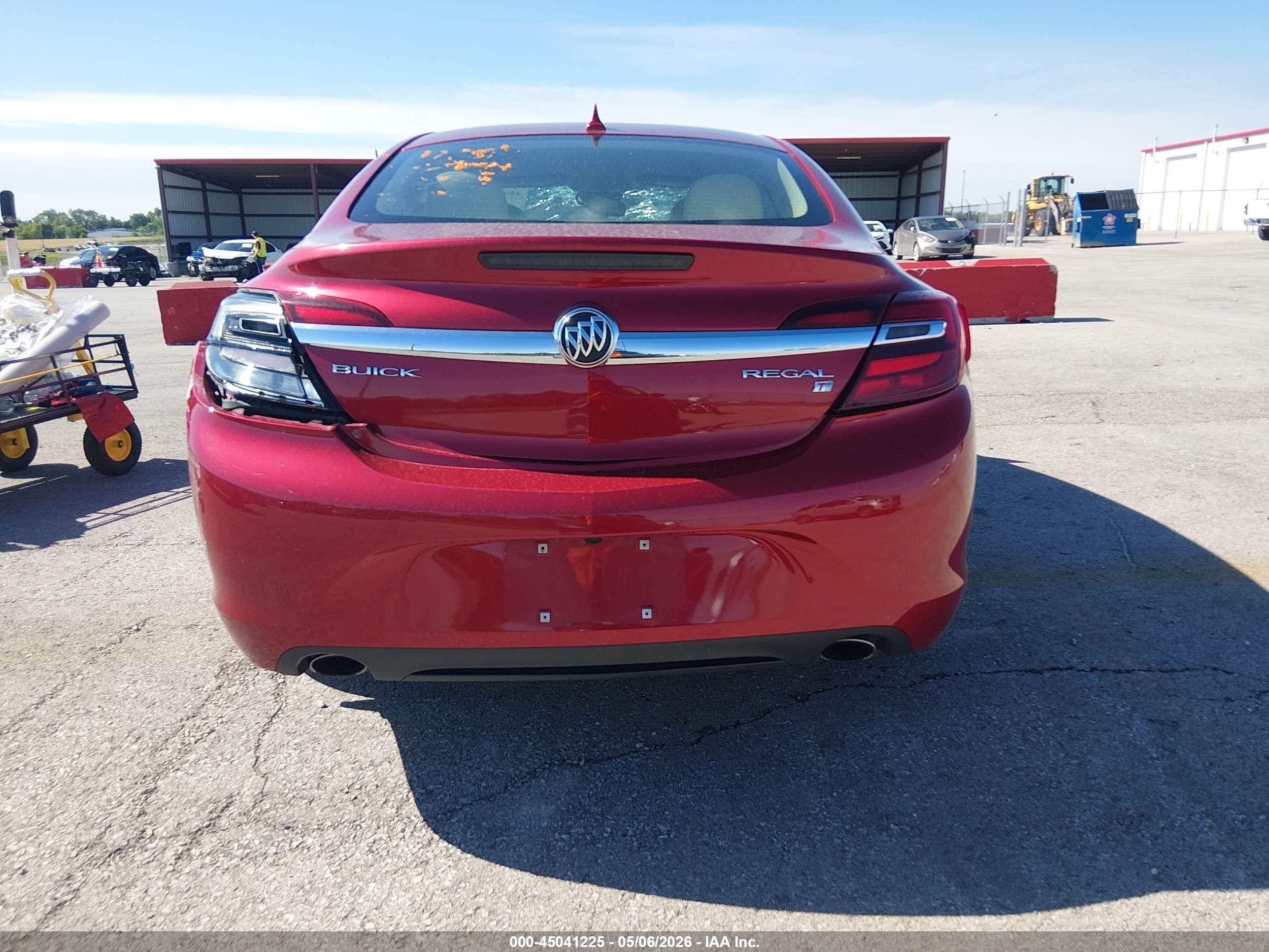 2014 Buick Regal Turbo Red vin: 2G4GK5EX4E9223842