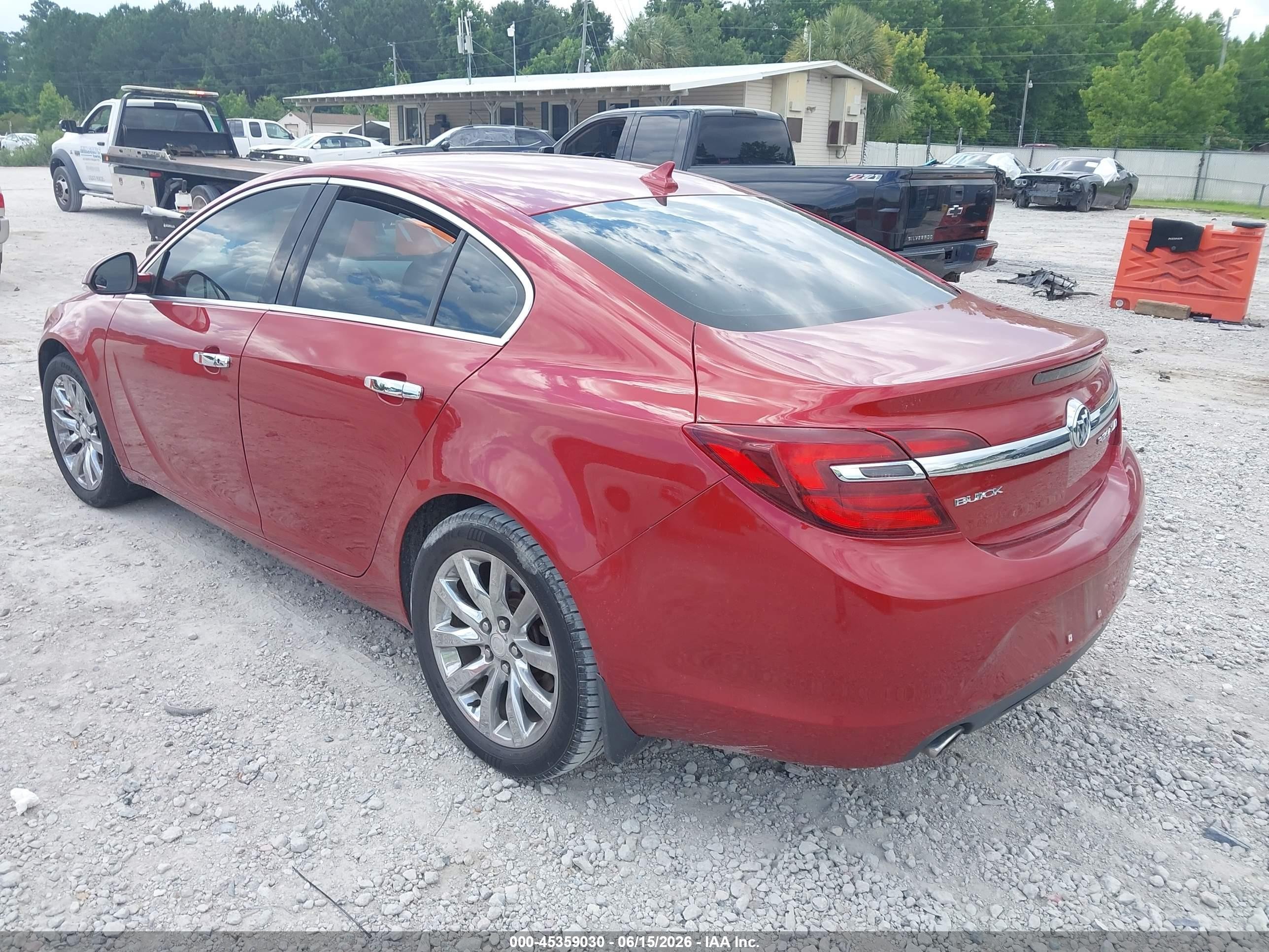 2014 Buick Regal Turbo Burgundy vin: 2G4GK5EX4E9225316