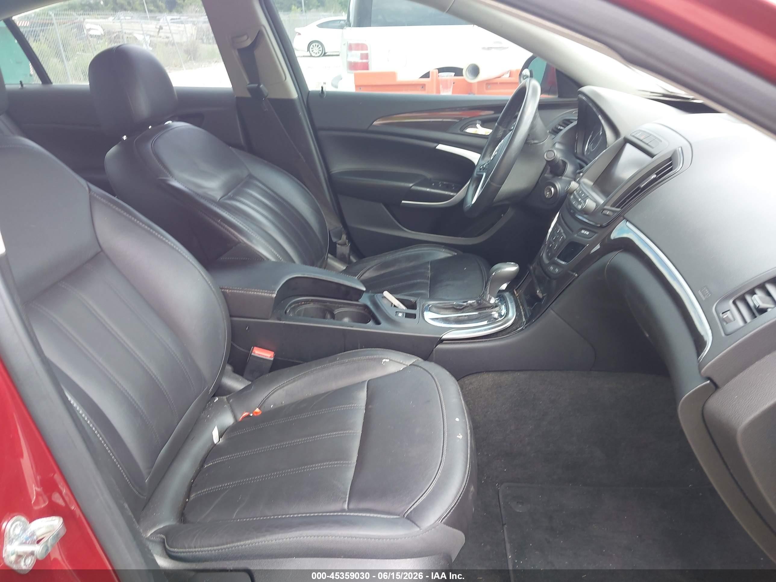 2014 Buick Regal Turbo Burgundy vin: 2G4GK5EX4E9225316